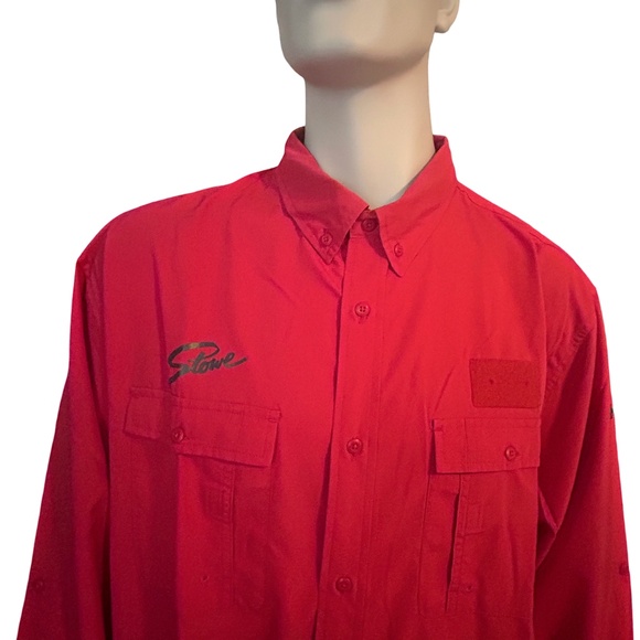 Helly Hansen Pro Shirt Uniform Utility Stowe Fraser Packable Fraser Resort Red - Picture 2 of 12